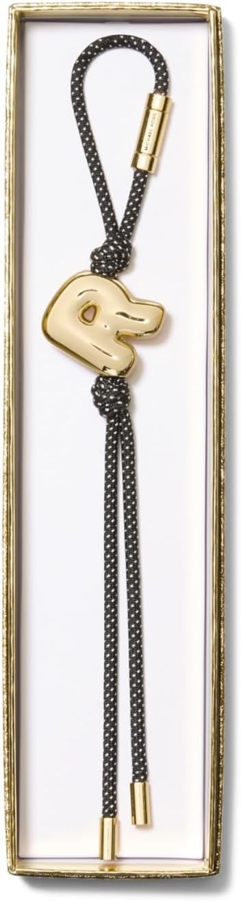 image:imageMichael Kors Metal Bubble Cord CharmGoldtone HardwareAlphabet R Bubble CharmGold