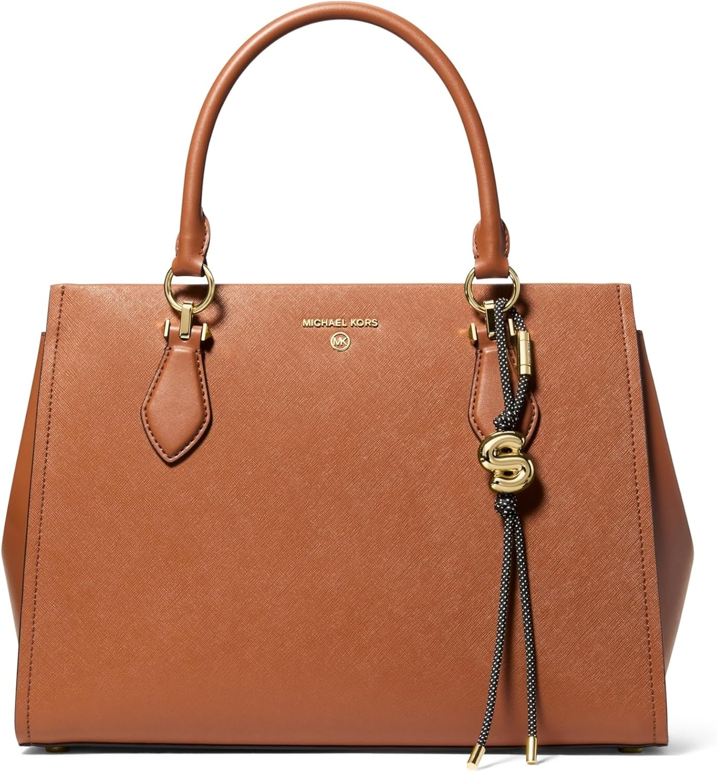 image:imageMichael Kors Metal Bubble Cord CharmGoldtone HardwareAlphabet S Bubble CharmGold