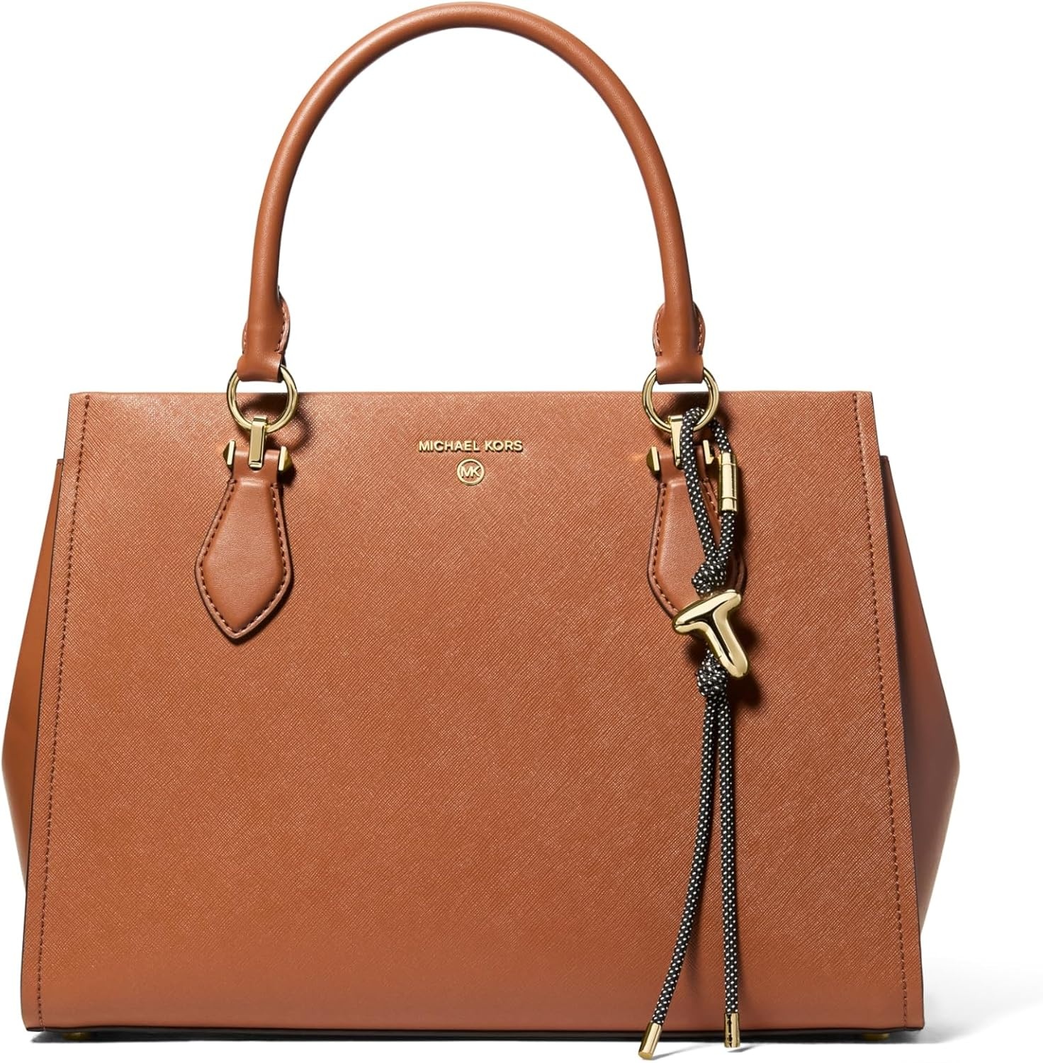 image:imageMichael Kors Metal Bubble Cord CharmGoldtone HardwareAlphabet T Bubble CharmGold