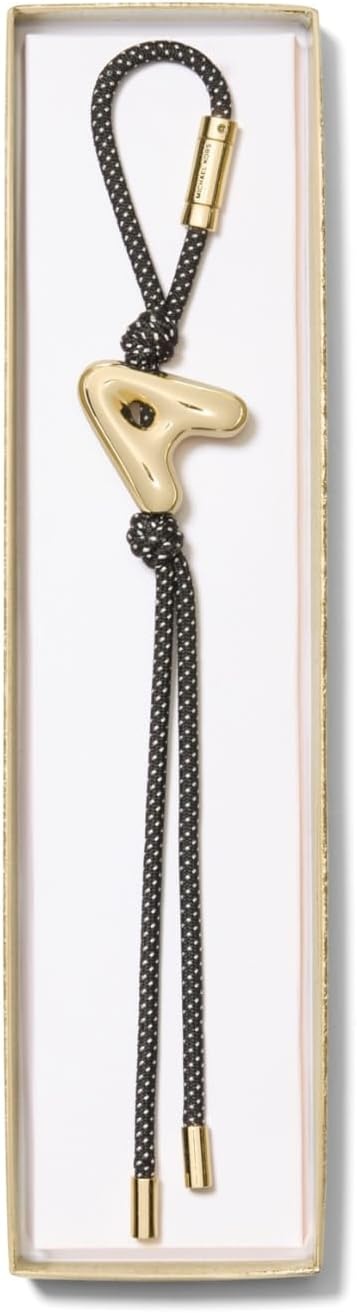 image:imageMichael Kors Metal Bubble Cord CharmGoldtone HardwareAlphabet a Bubble CharmGold