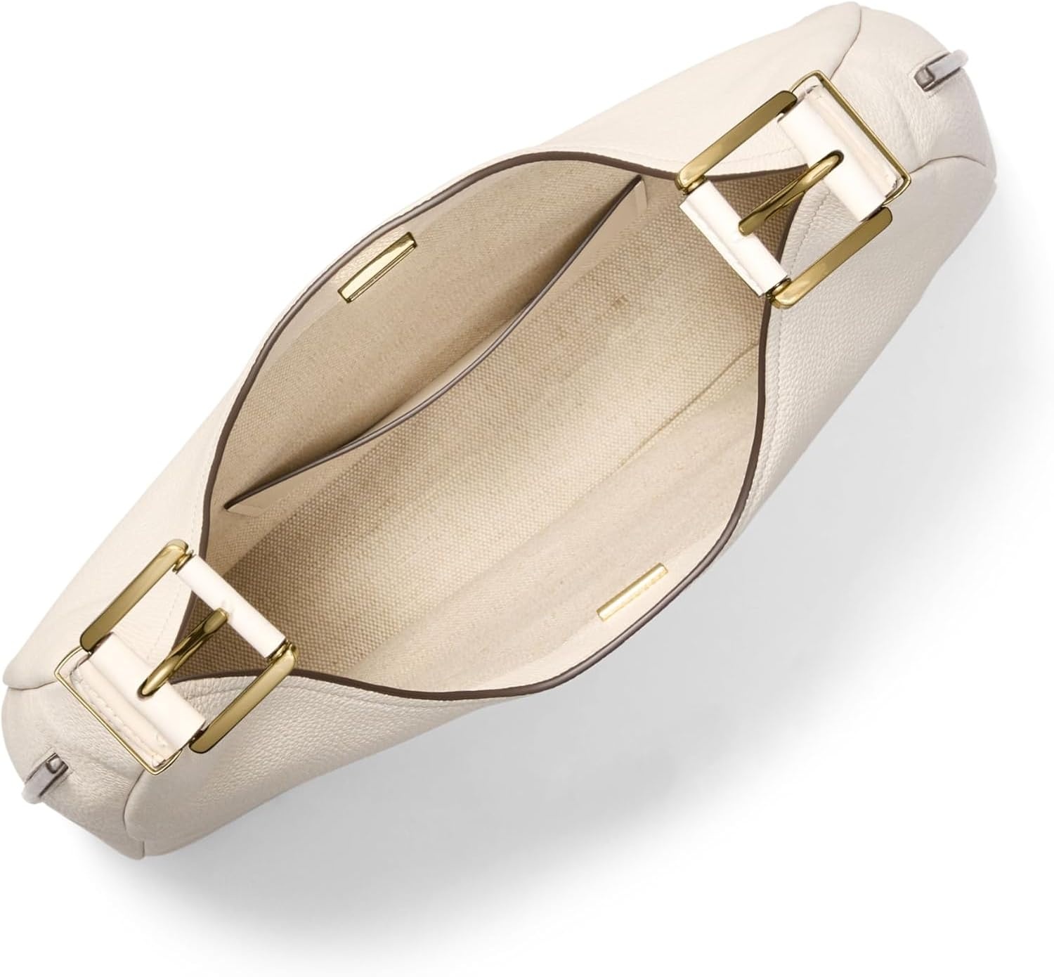 image:imageMichael Kors Nolita Large Hobo Shoulder BagGoldtone HardwareLight Cream