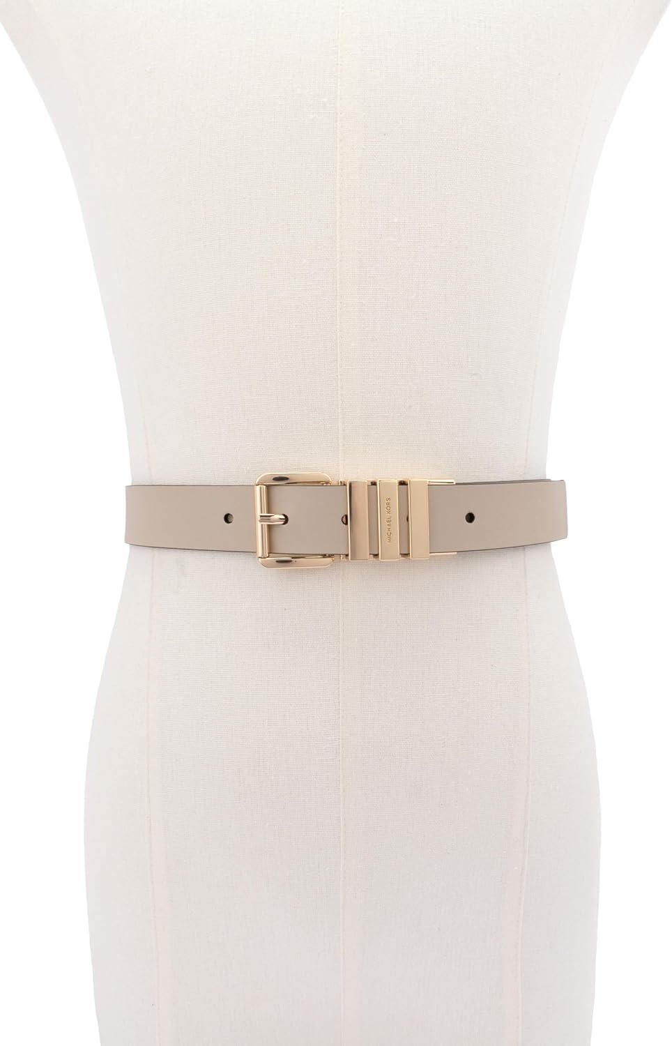 image:imageMichael Kors Womens 1 Inch Reversible Belt Stylish Fashion Accessory for Everyday WearLt Sand