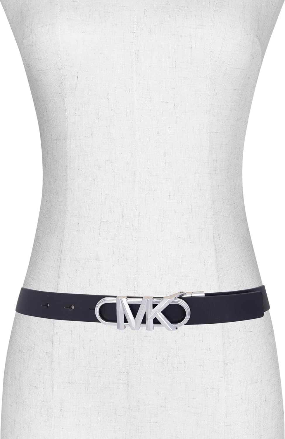 image:imageMichael Kors Womens 1 Inch Reversible Logo Belt Stylish amp Versatile Accessory for Everyday WearBlackSilver
