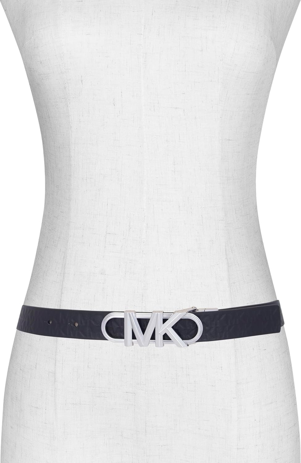 image:imageMichael Kors Womens 1 Inch Reversible Logo Belt Stylish amp Versatile Accessory for Everyday WearBlackSilver