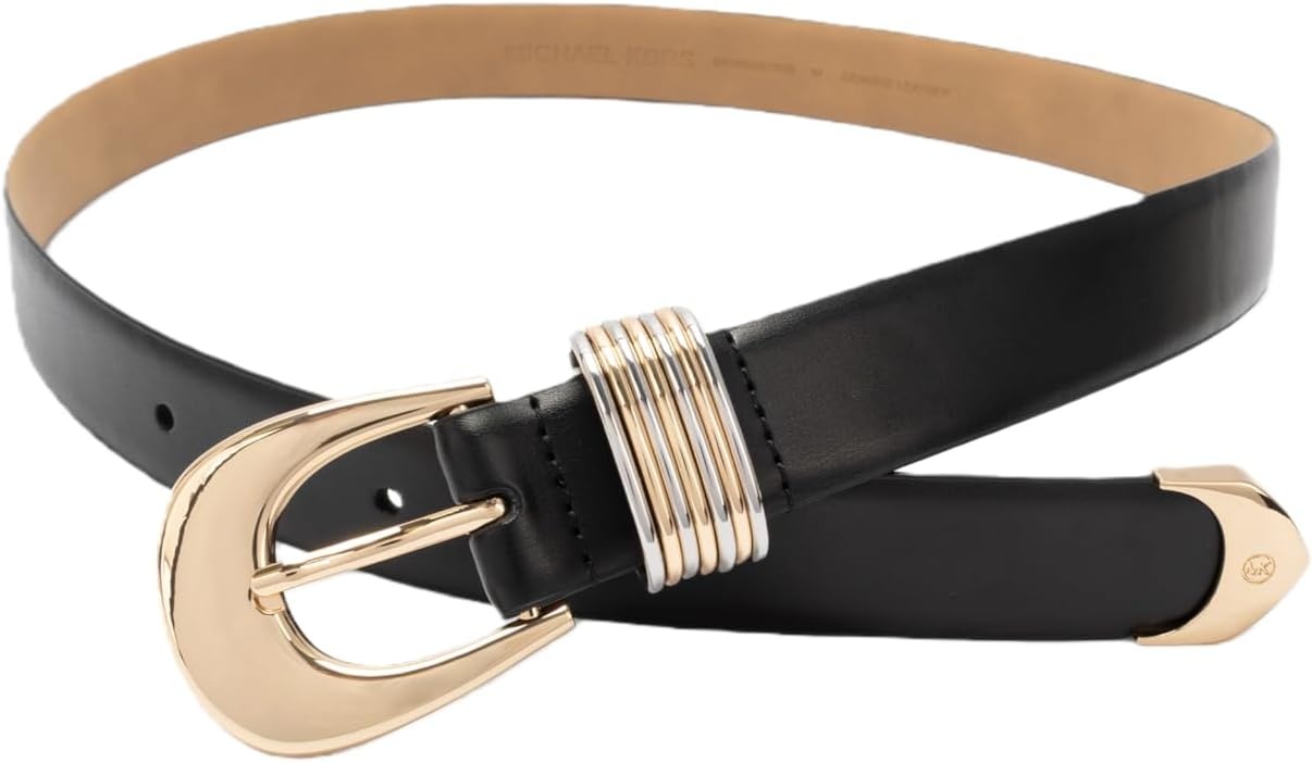 image:imageMichael Kors Womens 12 Inch Belt Stylish amp Versatile Accessory for Everyday Wear Adjustable FitBlack