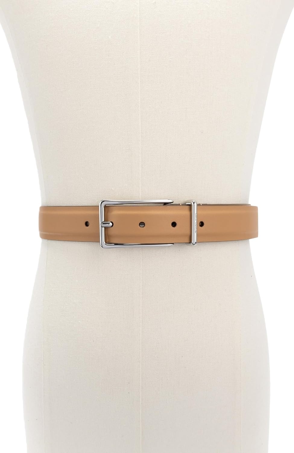 image:imageMichael Kors Womens 12 Inch Leather Belt Stylish Accessory for Everyday Wear Adjustable FitBlack