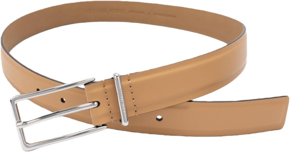 image:imageMichael Kors Womens 12 Inch Leather Belt Stylish Accessory for Everyday Wear Adjustable FitBlack