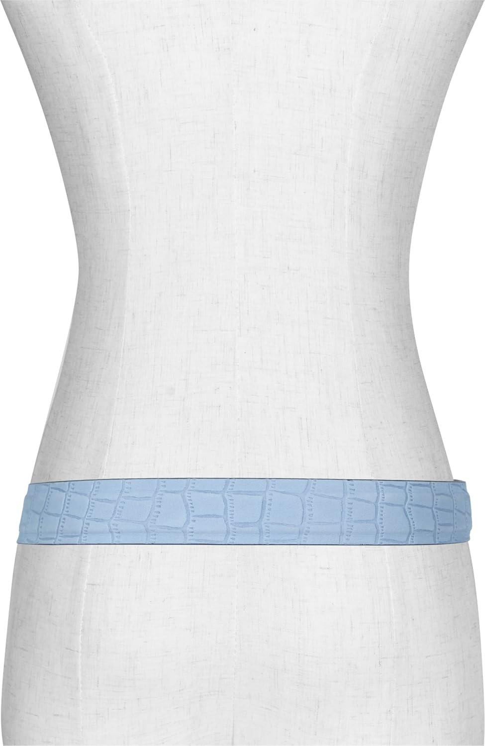 image:imageMichael Kors Womens 12 Inch Leather Belt Stylish Accessory for Everyday Wear Adjustable FitChambray