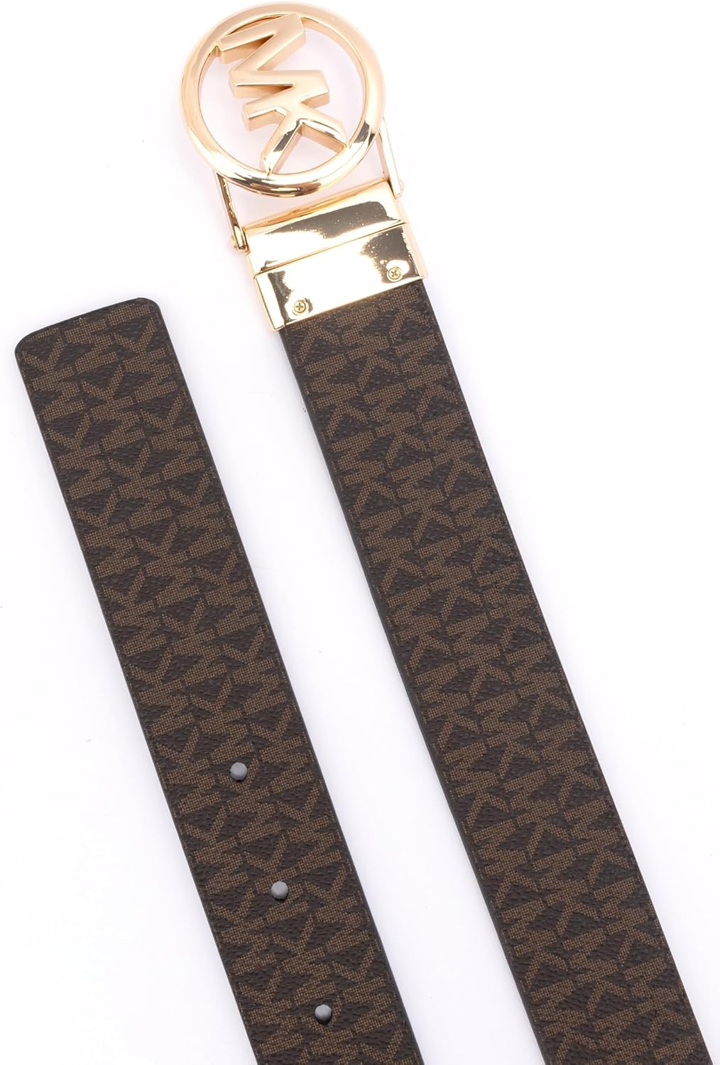 image:imageMichael Kors Womens 125 Inch Reversible Belt Stylish Fashion Accessory for Everyday WearBrown