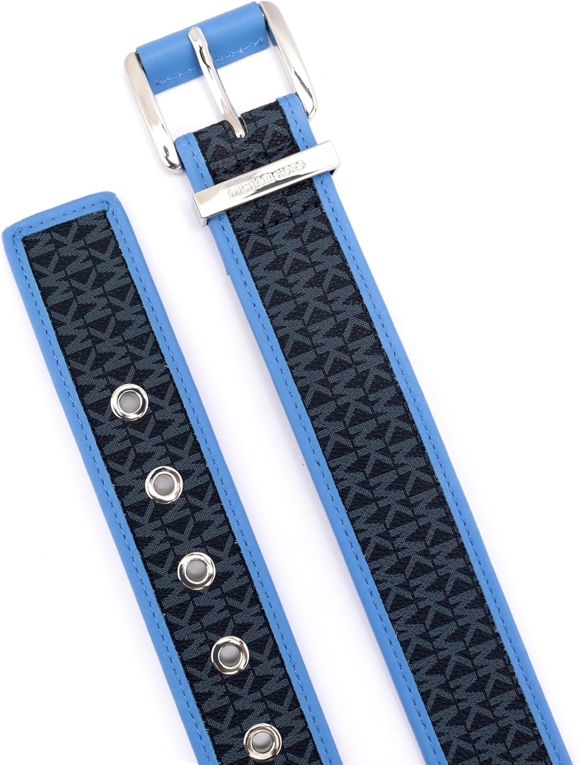 image:imageMichael Kors Womens 175 Inch Logo Belt with Grommets Stylish Fashion Accessory for Everyday WearSouth Pacific