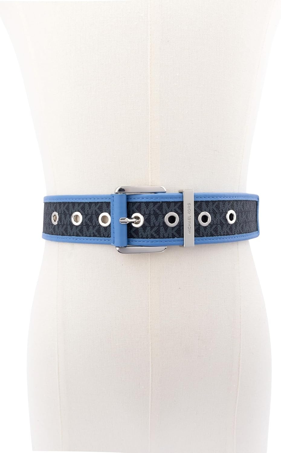 image:imageMichael Kors Womens 175 Inch Logo Belt with Grommets Stylish Fashion Accessory for Everyday WearSouth Pacific