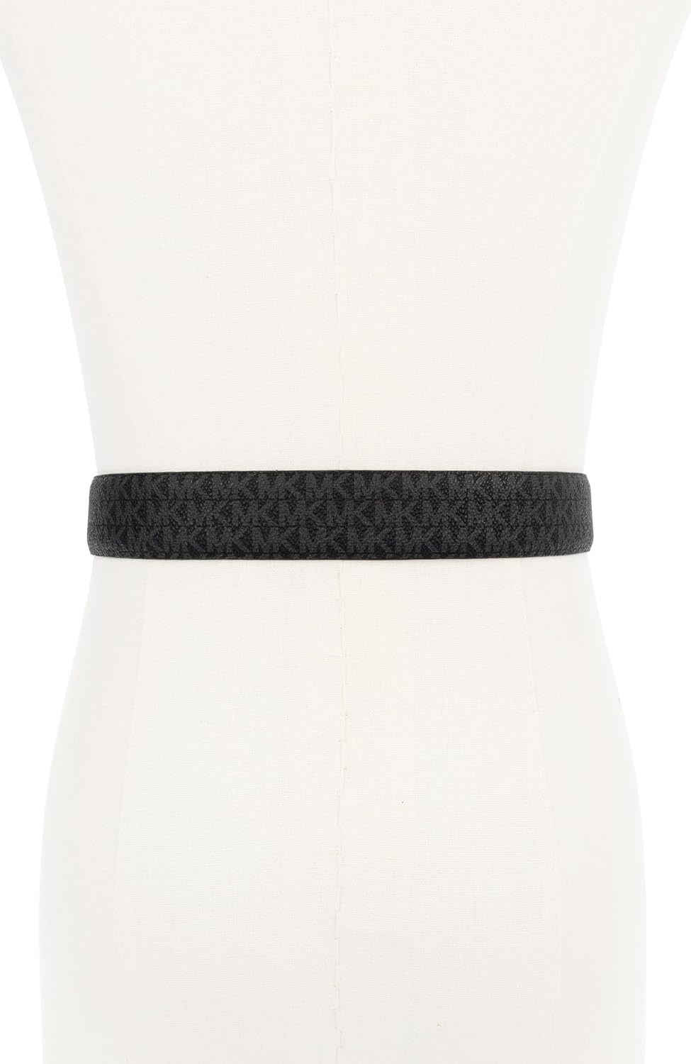image:imageMichael Kors Womens 32mm Non Reversible Leather BeltBlack Pol Nickel