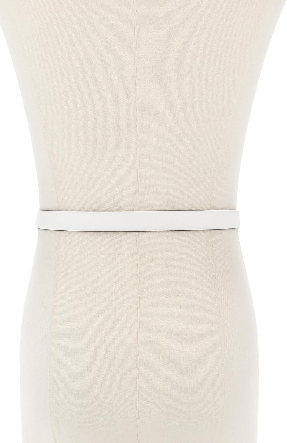 image:imageMichael Kors Womens 7 Inch Bubble Plaque Belt Stylish Accessory for Everyday Wear Adjustable FitOptic White