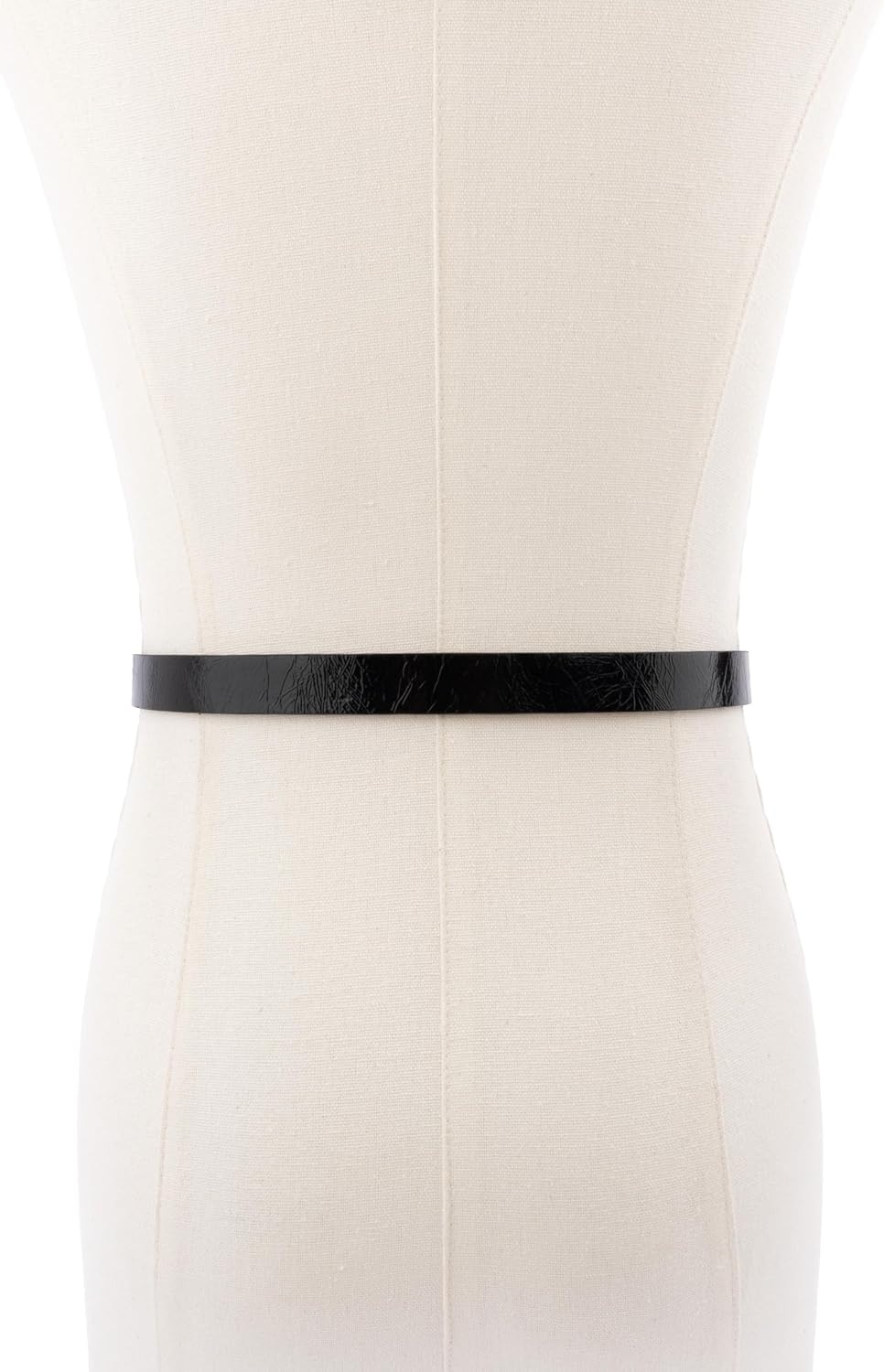 image:imageMichael Kors Womens 75 Inch Logo Skinny Belt Stylish Fashion Accessory for Everyday WearBlackSilver