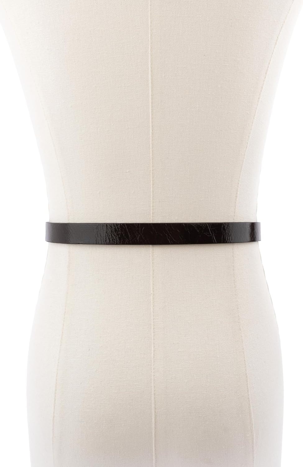image:imageMichael Kors Womens 75 Inch Logo Skinny Belt Stylish Fashion Accessory for Everyday WearChocolate