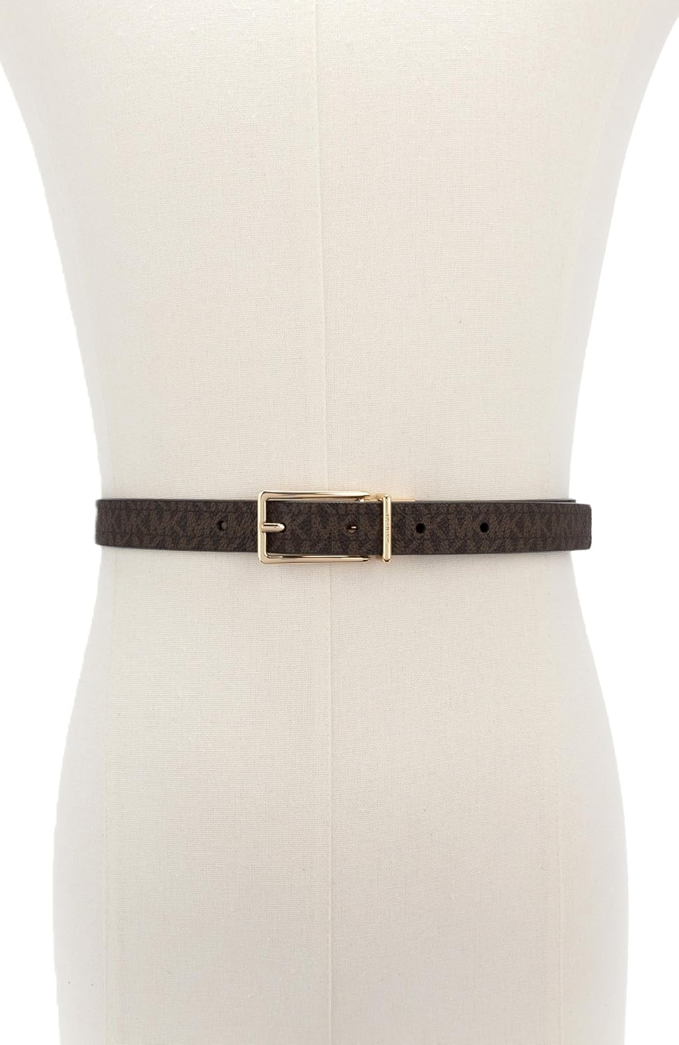 image:imageMichael Kors Womens 78 Inch Logo Reversible Belt Stylish Accessory for Everyday Adjustable FitBrown