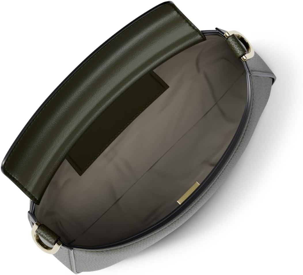 image:imageMichael Kors Womens Bryant Small Convertible Crossbody BagGoldtone HardwarePebble LeatherIvy
