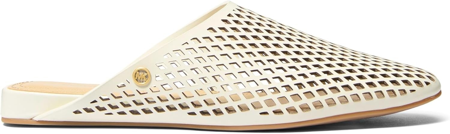 image:imageMichael Kors Womens Cady MuleDiamond Cut LeatherEggshell