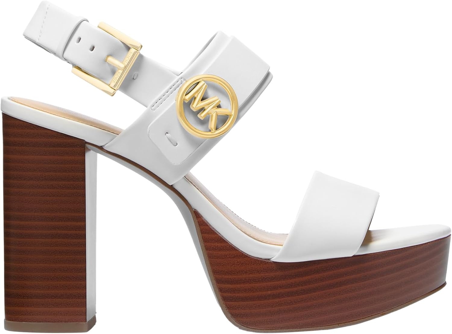 image:imageMichael Kors Womens Carmen Platform SandalOptical White