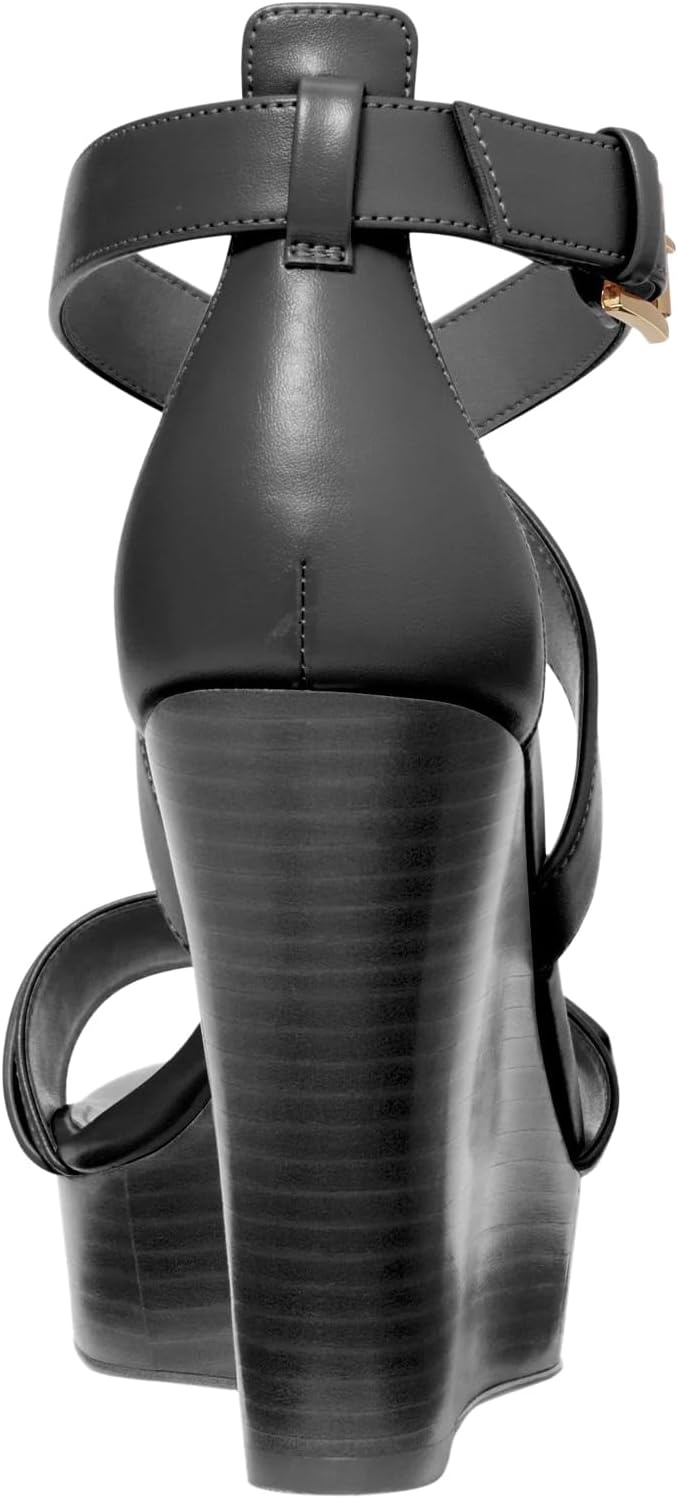 image:imageMichael Kors Womens Carmen Wedge SandalBlack