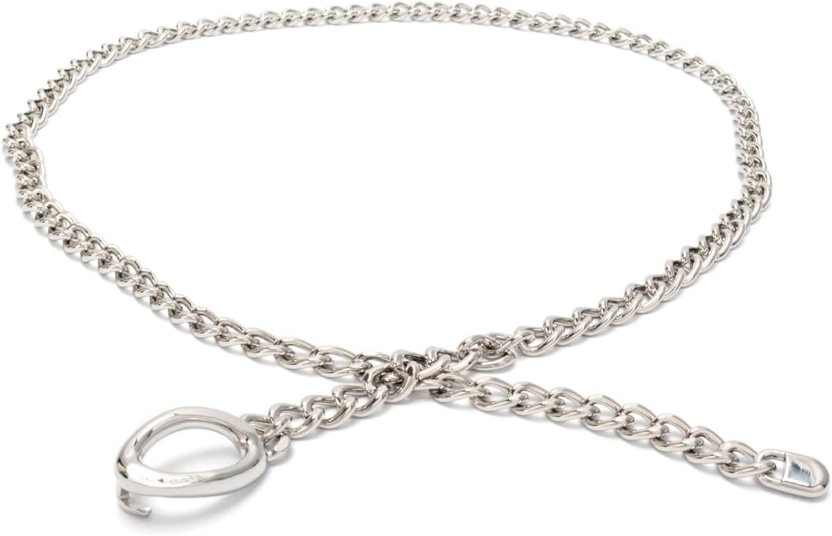 image:imageMichael Kors Womens Chain Belt Stylish amp Versatile Accessory for Everyday WearSilver