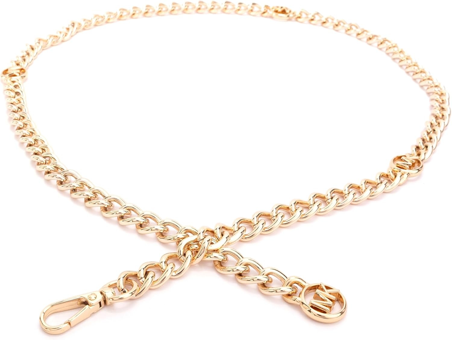 image:imageMichael Kors Womens Charm Chain Belt Stylish amp Versatile Fashion Accessory for Everyday WearGold