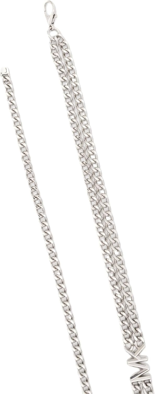 image:imageMichael Kors Womens Double Chain Belt Stylish amp Versatile Accessory for Everyday Adjustable FitPol Nickel