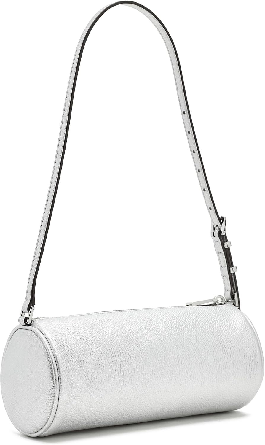 image:imageMichael Kors Womens Izzy Small Barrel PouchetteSilver
