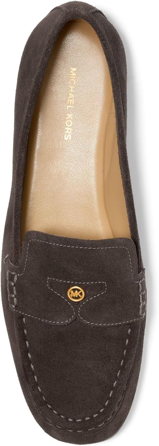 image:imageMichael Kors Womens Jennings LoaferSuede LeatherChocolate