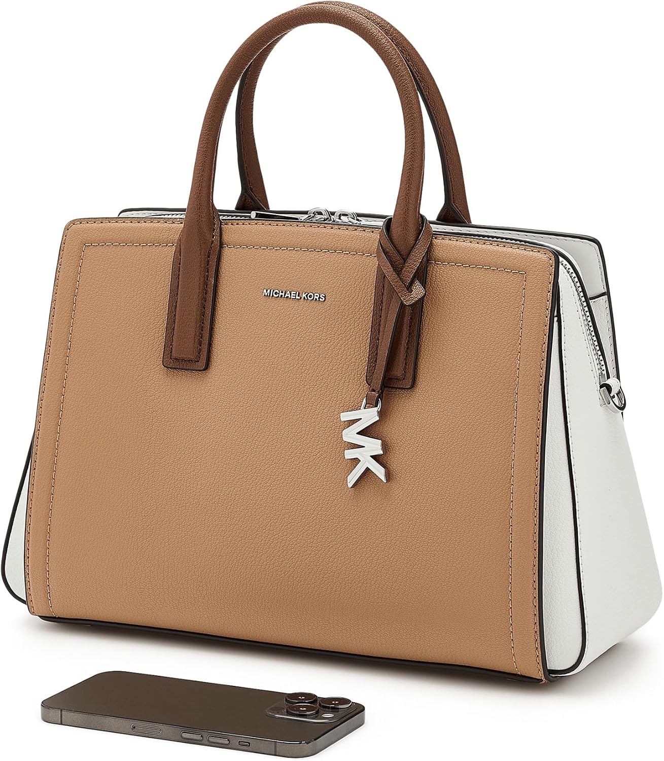 image:imageMichael Kors Womens Laila Medium SatchelPeanut Multi
