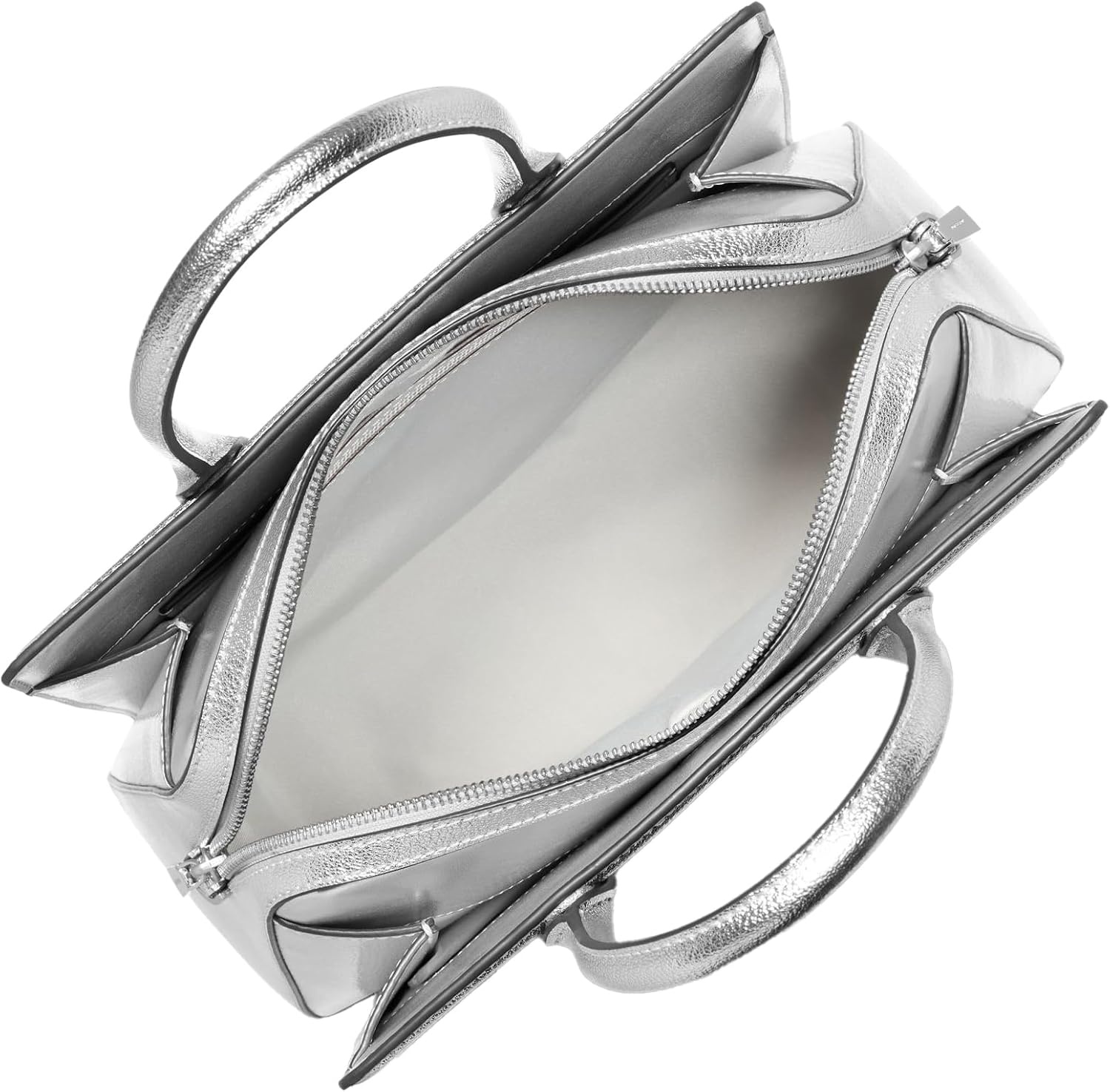 image:imageMichael Kors Womens Laila Medium SatchelSilvertone HardwareSilver