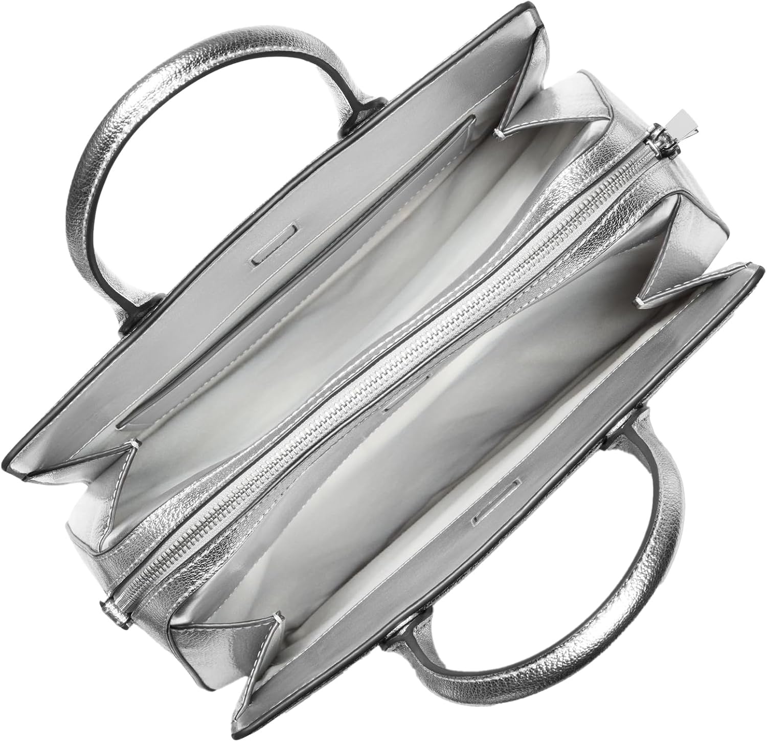 image:imageMichael Kors Womens Laila Medium SatchelSilvertone HardwareSilver