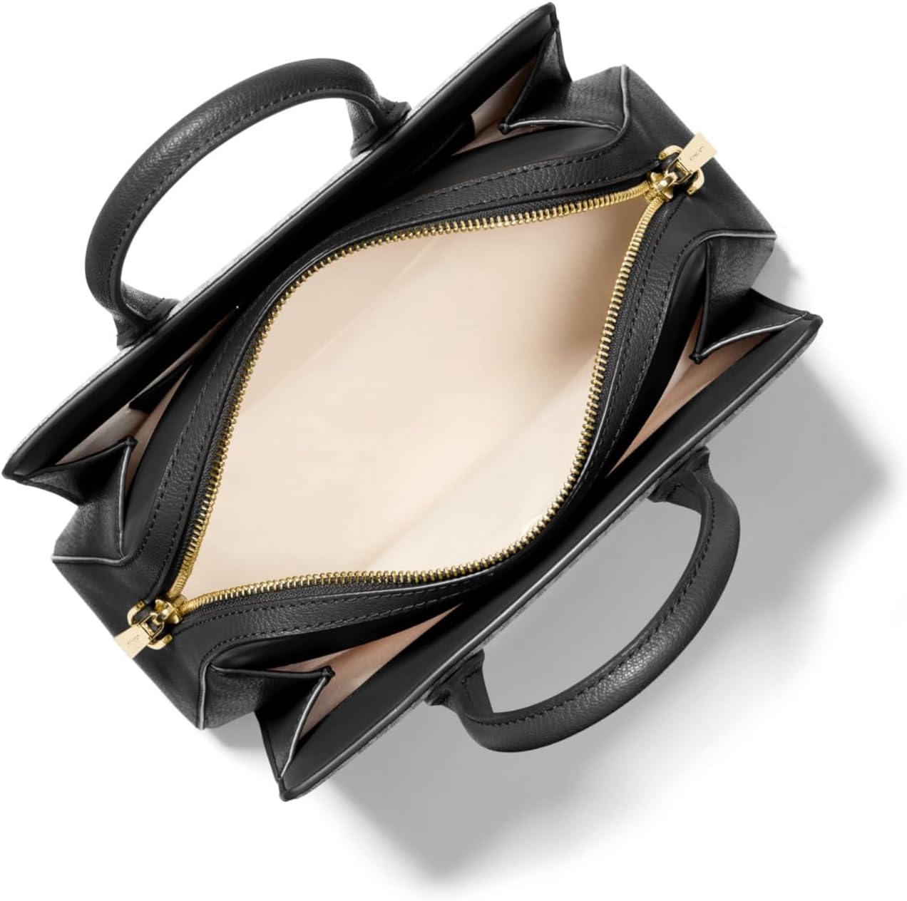 image:imageMichael Kors Womens Laila Small SatchelGoldtone HardwareBlack