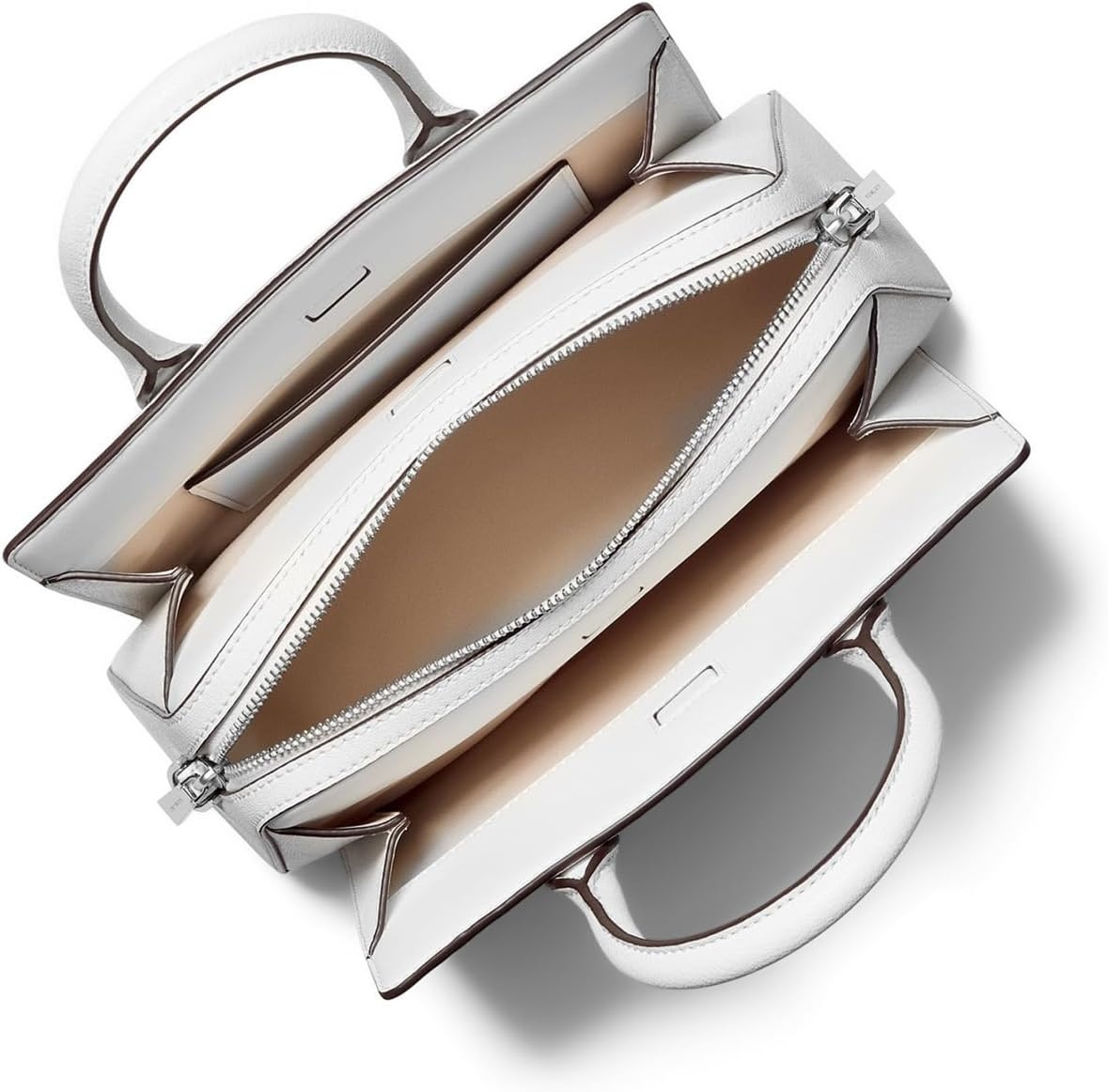 image:imageMichael Kors Womens Laila Small SatchelOptic White 1