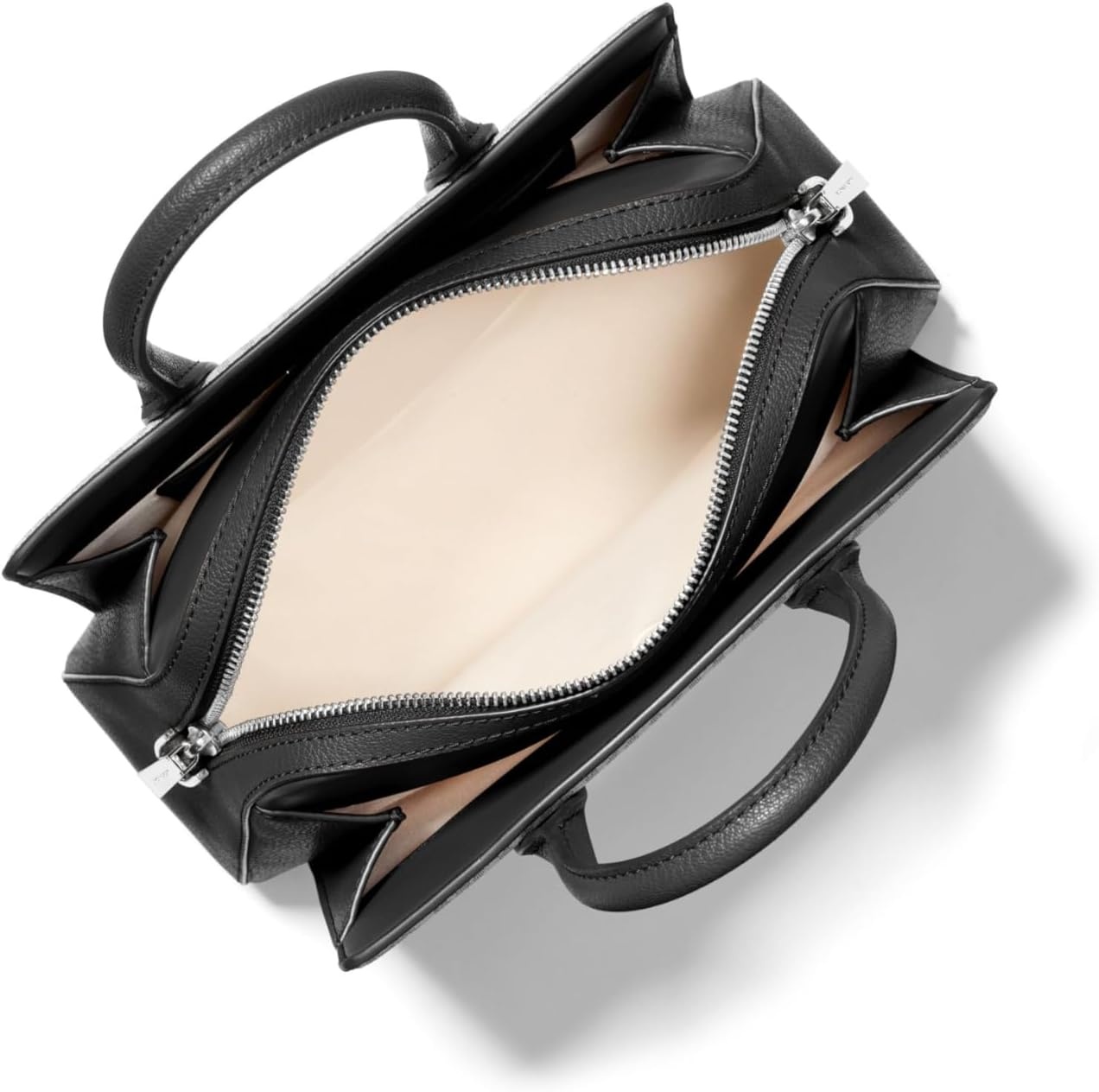 image:imageMichael Kors Womens Laila Small SatchelSilvertone HardwareBlack