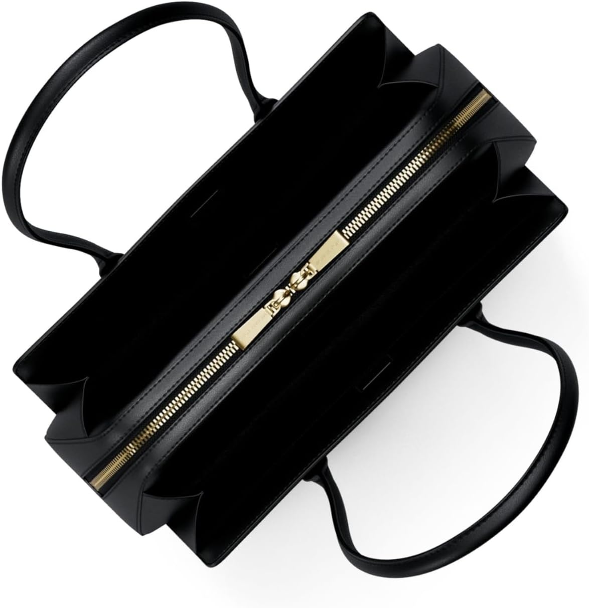 image:imageMichael Kors Womens Laila Small Shoulder Tote BagGoldtone HardwareLeatherBlack