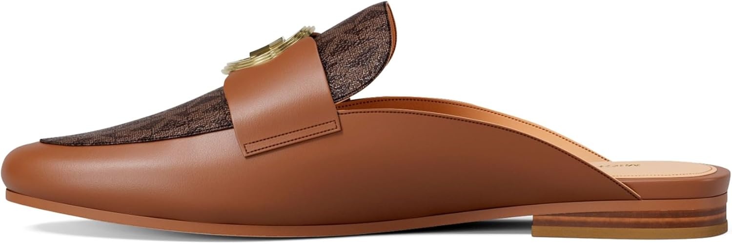 image:imageMichael Kors Womens McKenzie MuleLeatherBrownLuggage
