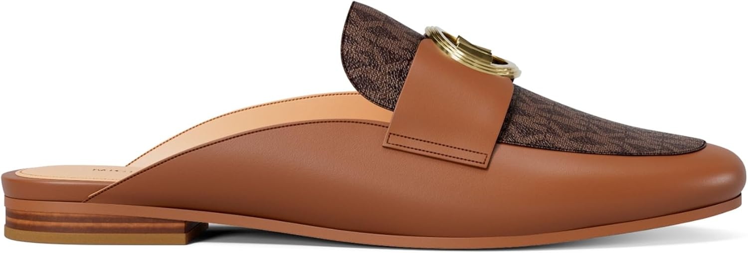 image:imageMichael Kors Womens McKenzie MuleLeatherBrownLuggage