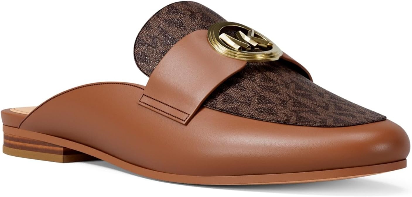image:imageMichael Kors Womens McKenzie MuleLeatherBrownLuggage