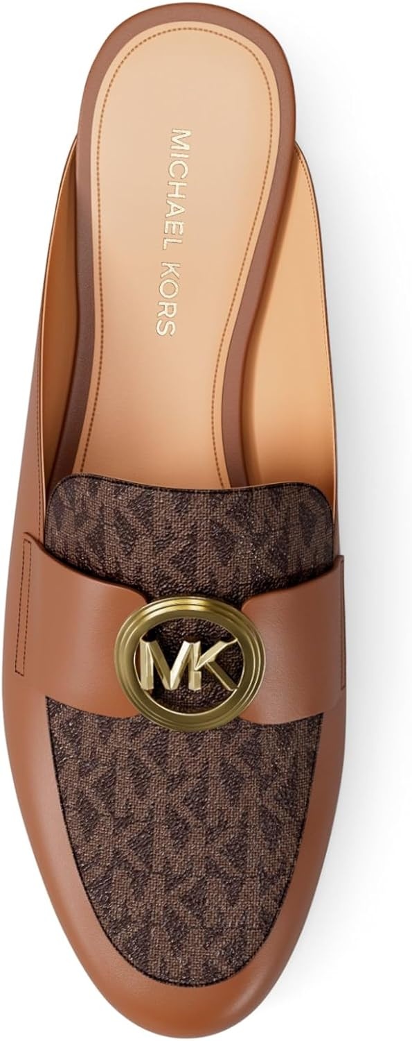 image:imageMichael Kors Womens McKenzie MuleLeatherBrownLuggage