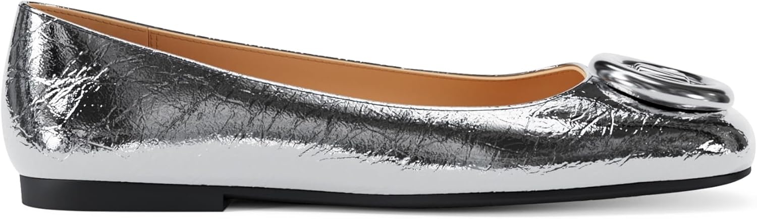image:imageMichael Kors Womens Milan Flex Ballet FlatSilver