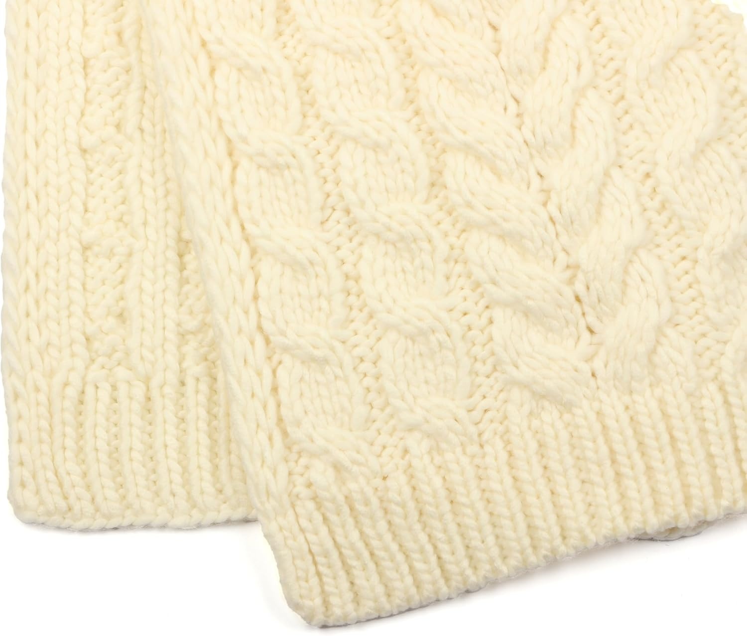 image:imageMichael Kors Womens Moving Cables Scarf Stylish Fashion Accessory Ideal for Cold WeatherCream
