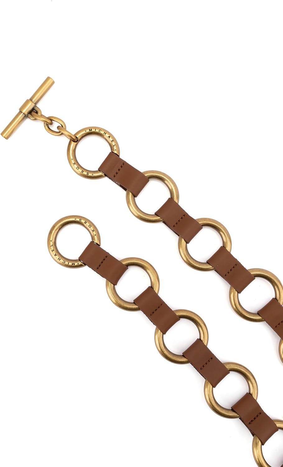 image:imageMichael Kors Womens Multi Ring Belt Stylish amp Versatile Fashion Accessory for Everyday WearLuggage