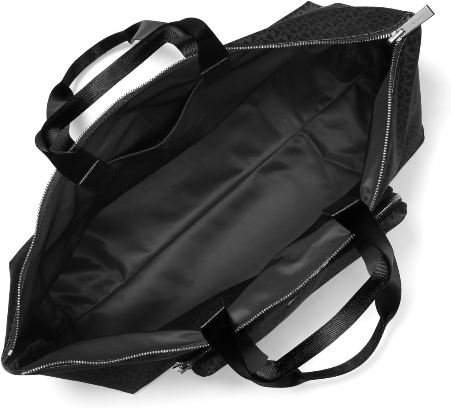 image:imageMichael Kors Womens Tanner Large Packable ToteSilvertone HardwareBlack