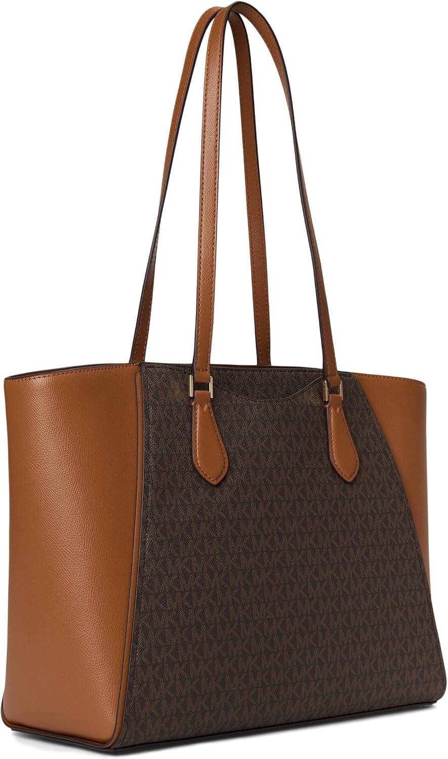 image:imageMichael Kors Womens Taryn Large Multifunctional Topzip Tote BagGoldtone HardwareBrownAcorn