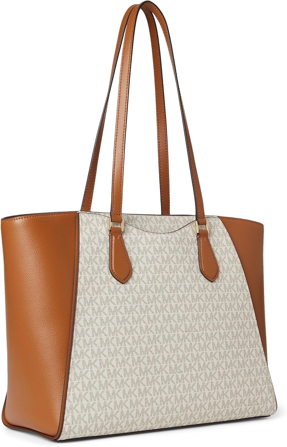 image:imageMichael Kors Womens Taryn Large Multifunctional Topzip Tote BagGoldtone HardwareVanillaAcorn