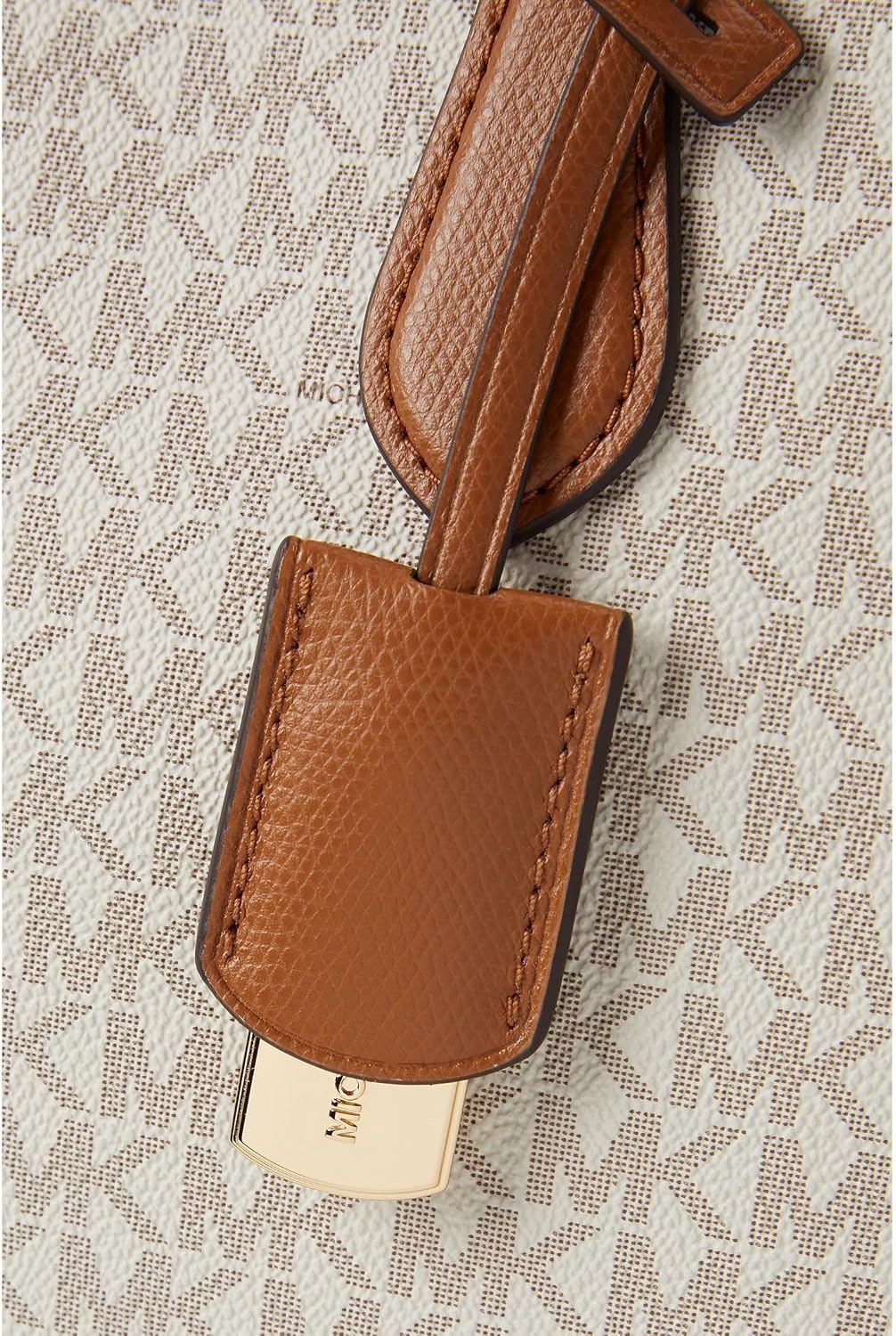 image:imageMichael Kors Womens Taryn Large Multifunctional Topzip Tote BagGoldtone HardwareVanillaAcorn