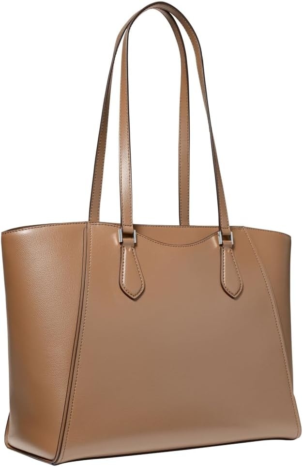 image:imageMichael Kors Womens Taryn Large Multifunctional Topzip Tote BagSilvertone HardwareDriftwood