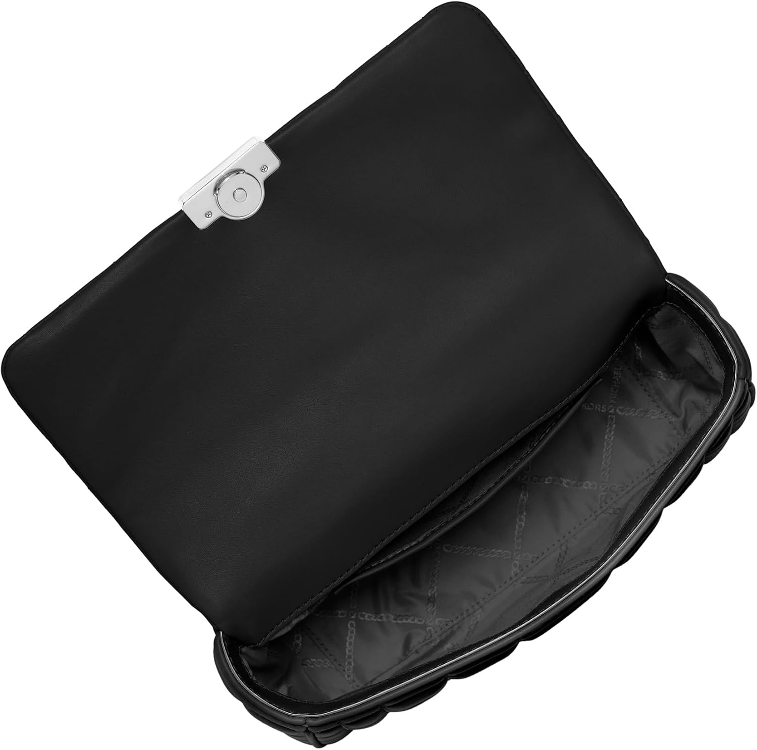 image:imageMichael Kors Womens Tribeca Large Convertible Chain Shoulder BagSilvertone HardwareBlack
