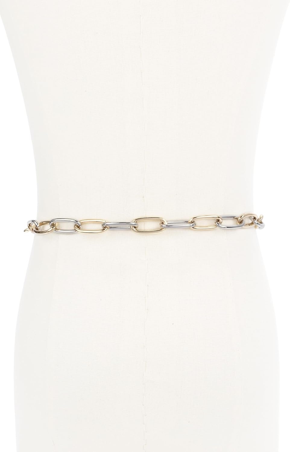 image:imageMichael Kors Womens Two Tone Chain Belt Stylish amp Versatile Accessory for Everyday WearGoldSilver